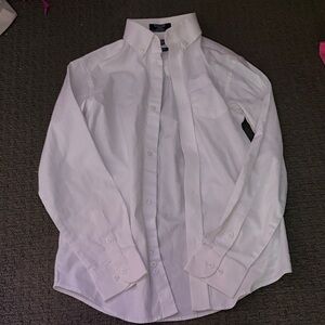 Izod Men's White Dress Shirt